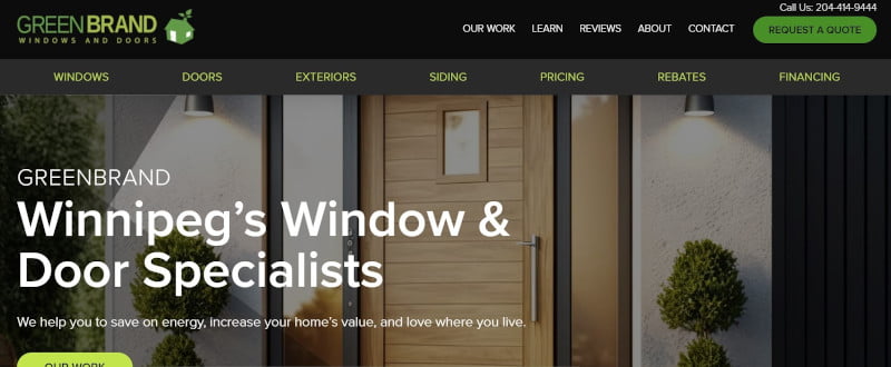 Green Brand Windows and Doors Inc